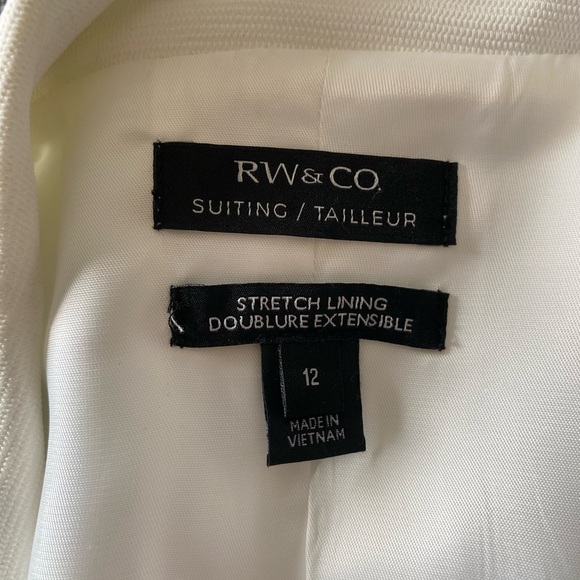 RW&CO. Ivory Suit Set - Picture 3 of 11